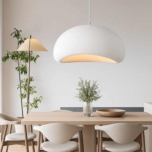 Design sospensione LED minimalista di forma originale Boaz