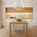 Design moderno della sospensione LED albero colore rame o nero Casa