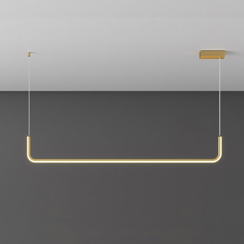 Design moderno sospensione LED in alluminio stile Hang