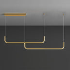 Design moderno sospensione LED in alluminio stile Hang
