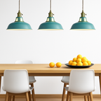 Sospensione LED in metallo colorato Loft