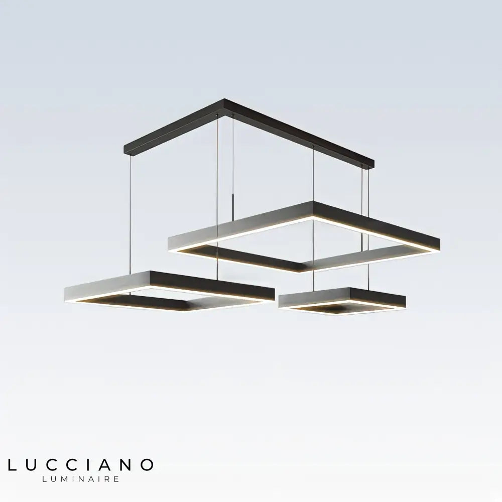 design della sospensione luminosa | salone e sala da pranzo