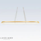 Sospensione luminosa ovale design