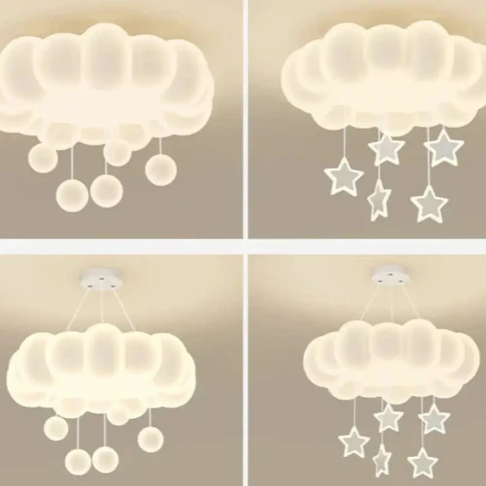 Sospensione luminosa per camera da letto per bambini