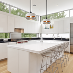 Sospensione moderna design in vetro e metallo Loft