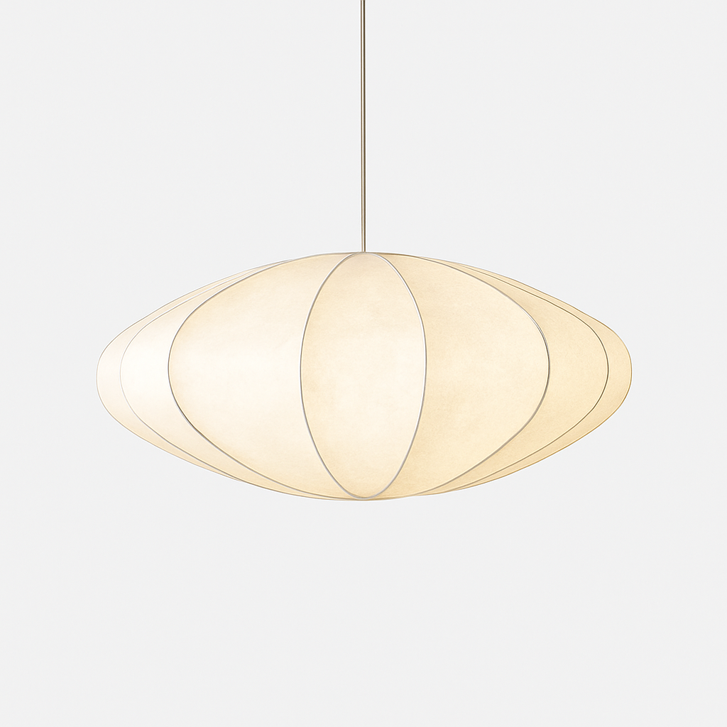 Sospensione moderna in carta stile giapponese Silk