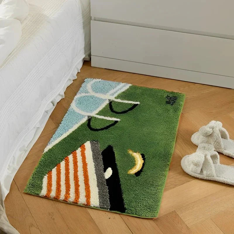 AquaMat - Tappetino d'ingresso dal design elegante ispirato alla piscina per un'entrata unica