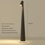 EVOLUCE – Lampada da Tavolo Ricaricabile con Design Moderno e Lunga Durata della Batteria