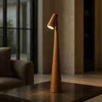 EVOLUCE – Lampada da Tavolo Ricaricabile con Design Moderno e Lunga Durata della Batteria