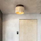 Lampada da soffitto moderna in stile crema creativo