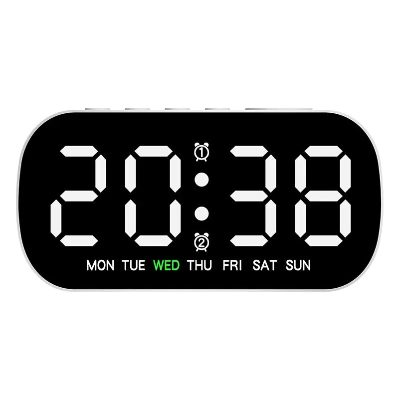 TEMPWATCH – Orologio Digitale Alarm con LED e Display della Temperatura