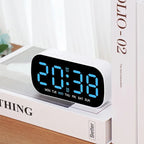 TEMPWATCH – Orologio Digitale Alarm con LED e Display della Temperatura