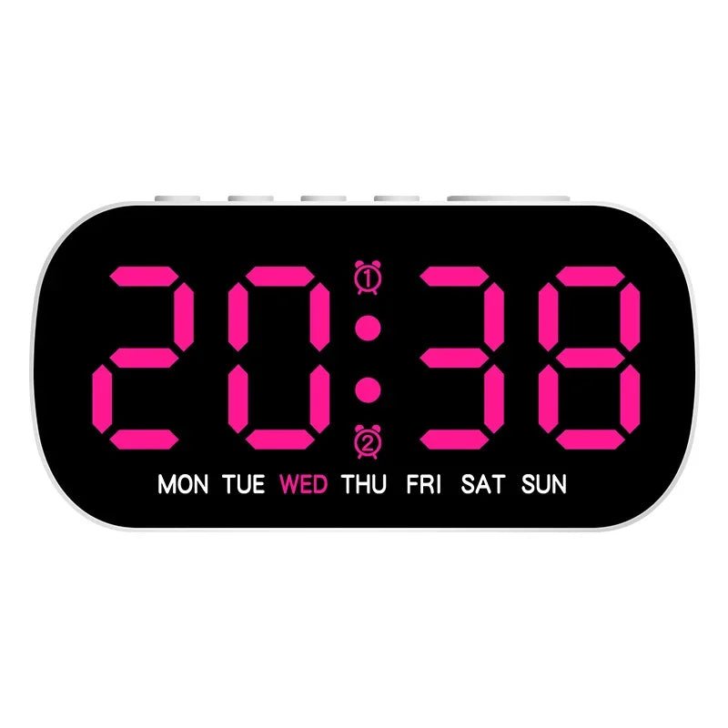 TEMPWATCH – Orologio Digitale Alarm con LED e Display della Temperatura