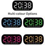 TEMPWATCH – Orologio Digitale Alarm con LED e Display della Temperatura