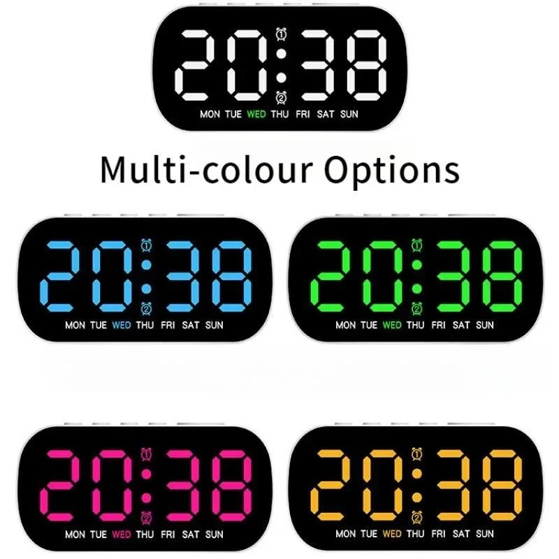 TEMPWATCH – Orologio Digitale Alarm con LED e Display della Temperatura