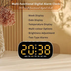 TEMPWATCH – Orologio Digitale Alarm con LED e Display della Temperatura