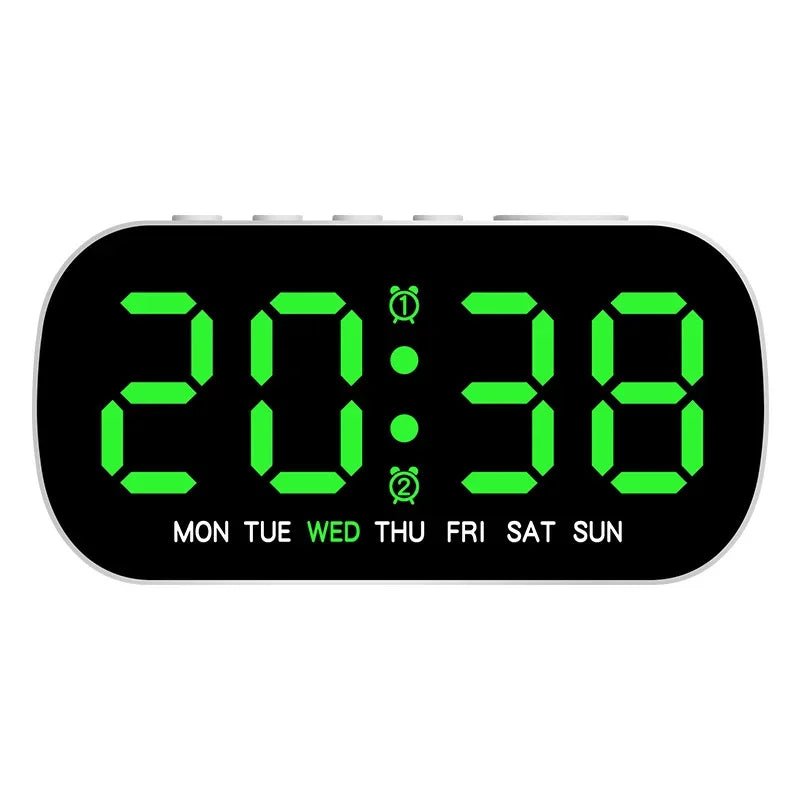 TEMPWATCH – Orologio Digitale Alarm con LED e Display della Temperatura