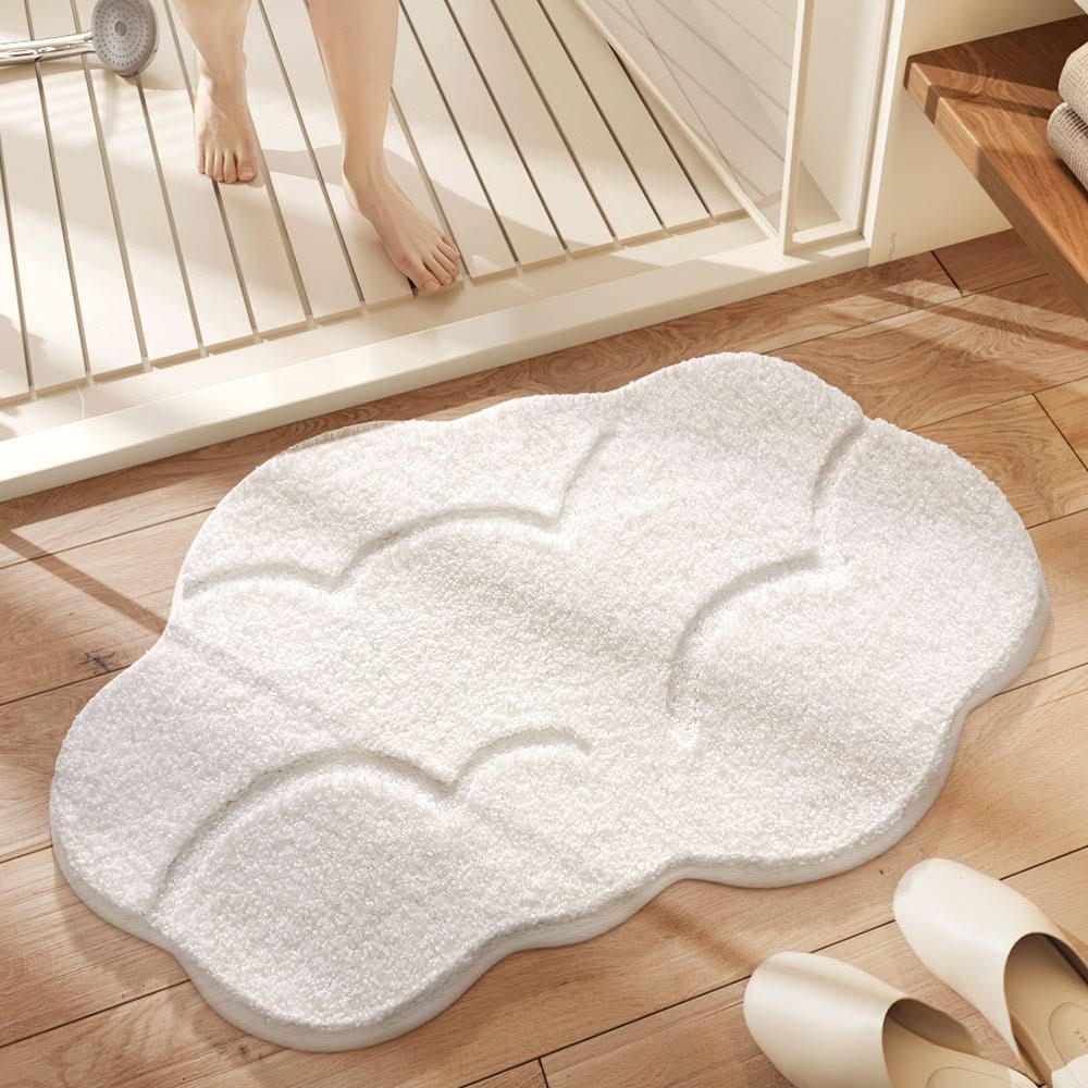 TERRALUX – Tappeto in Peluche Organico con Microfibra Ultra-Morbida e Base Antiscivolo