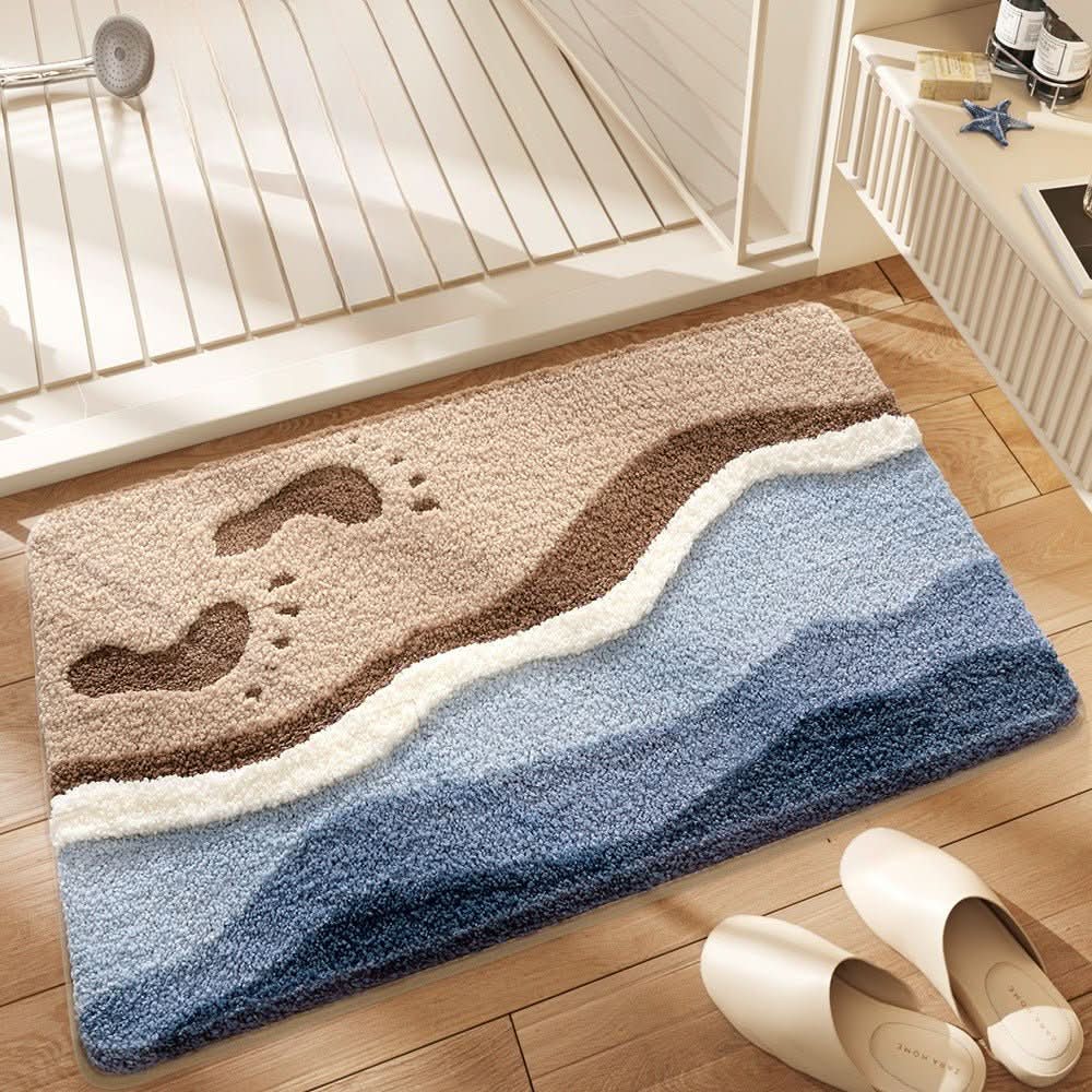 TERRALUX – Tappeto in Peluche Organico con Microfibra Ultra-Morbida e Base Antiscivolo