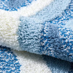 TERRALUX – Tappeto in Peluche Organico con Microfibra Ultra-Morbida e Base Antiscivolo