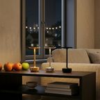 Lampada da Tavolo LED Wireless Ricaricabile Design Moderno per Soggiorno