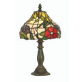 Lampada da Tavolo Notturno Oaks Tiffany Peonies
