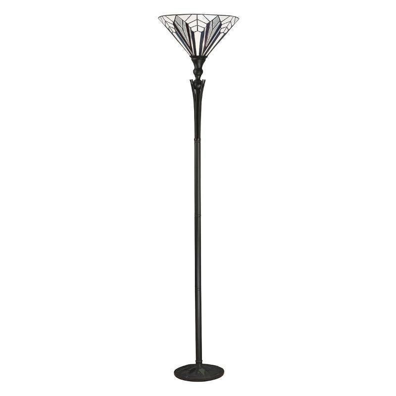 Lampada da terra Tiffany Astoria Uplighter Interiors 1900