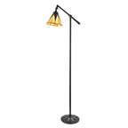 Lampada da Terra Tiffany Dark Star