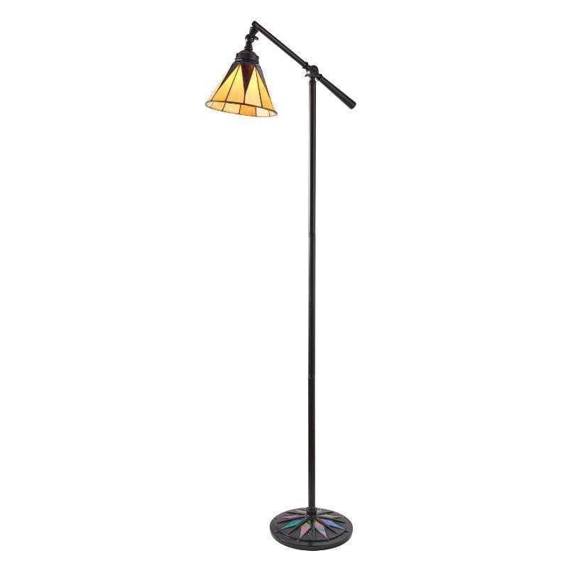 Lampada da Terra Tiffany Dark Star