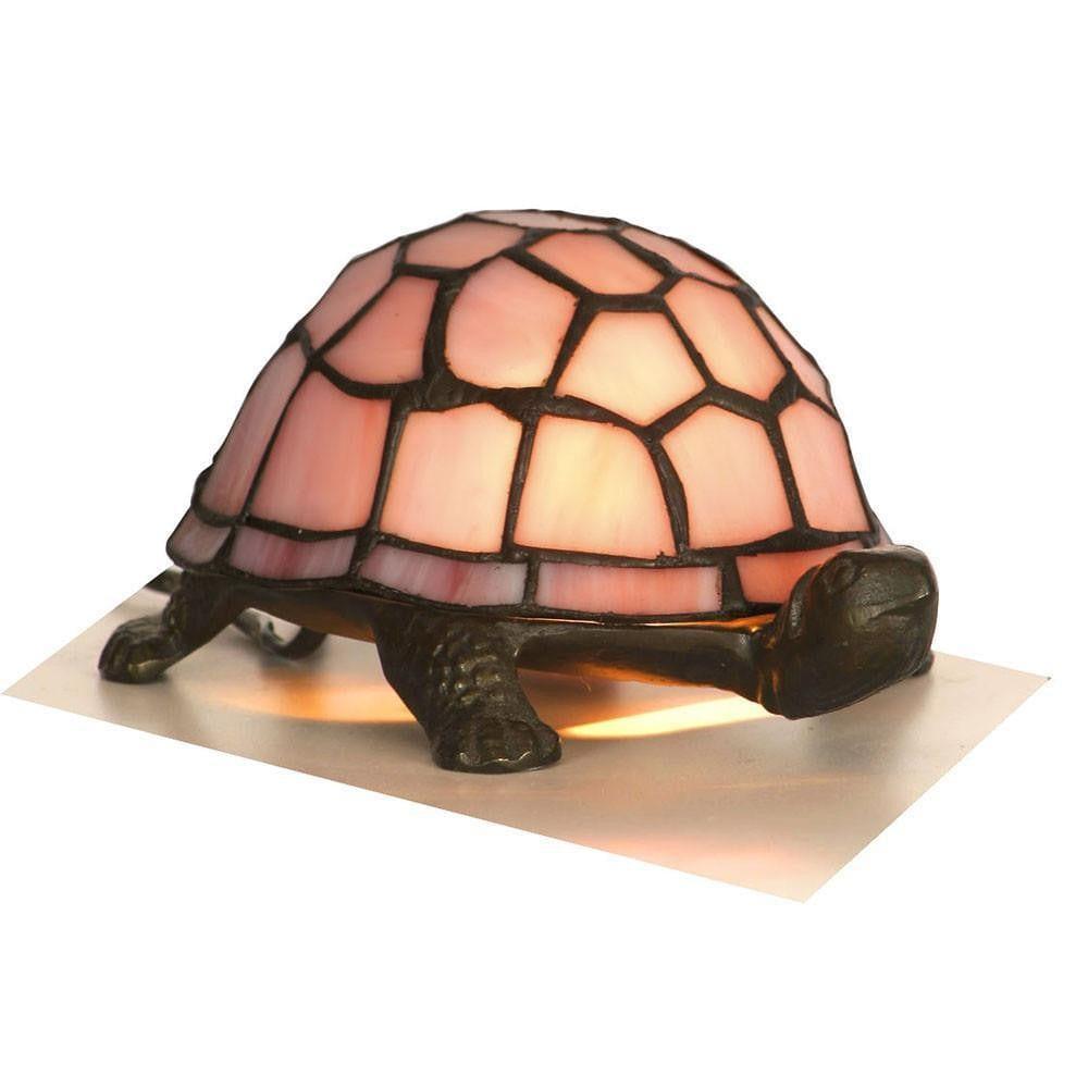 Lampada da tavolo Oaks Tiffany Tortoise Rosa