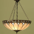Lampada a soffitto Tiffany Invertita Brooklyn Media