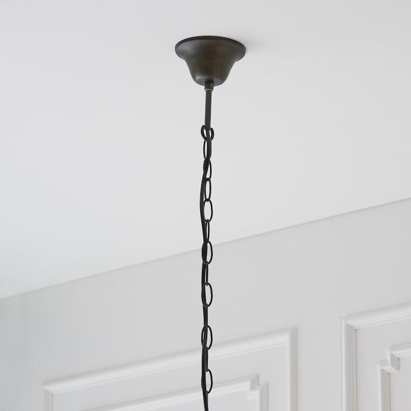 Fargo Grande Lampada da Soffitto Tiffany - Attacco per 1 Lampadina