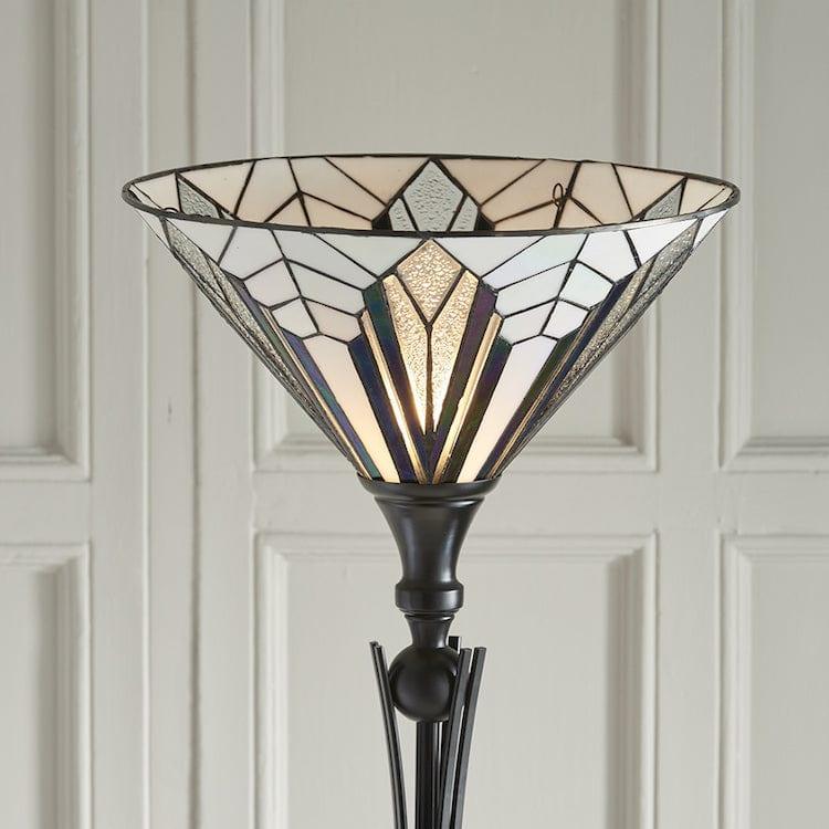 Lampada da terra Tiffany Astoria Uplighter Interiors 1900