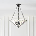 Interiors 1900 Astoria Grande Lampadario Tiffany Inverso