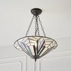 Interiors 1900 Astoria Grande Lampadario Tiffany Inverso
