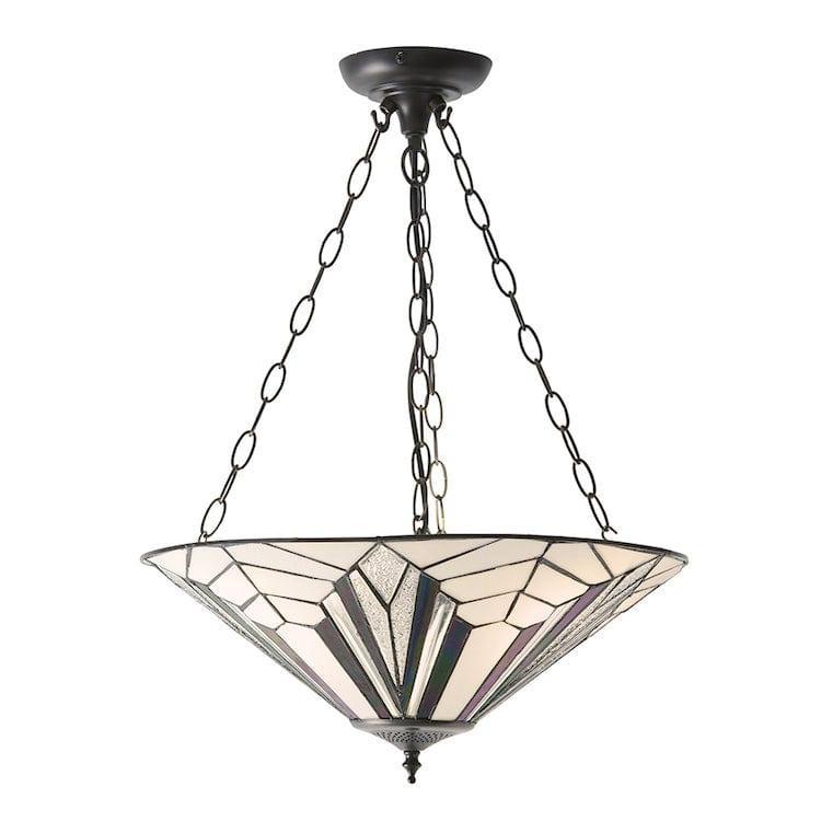 Interiors 1900 Astoria Grande Lampadario Tiffany Inverso