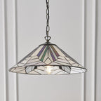 Astoria Grande Lampada da Soffitto Tiffany - Attacco per Una Lampadina