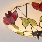 Interiors 1900 Botanica Grande Lampada da Soffitto Tiffany