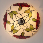 Interiors 1900 Botanica Grande Lampada da Soffitto Tiffany