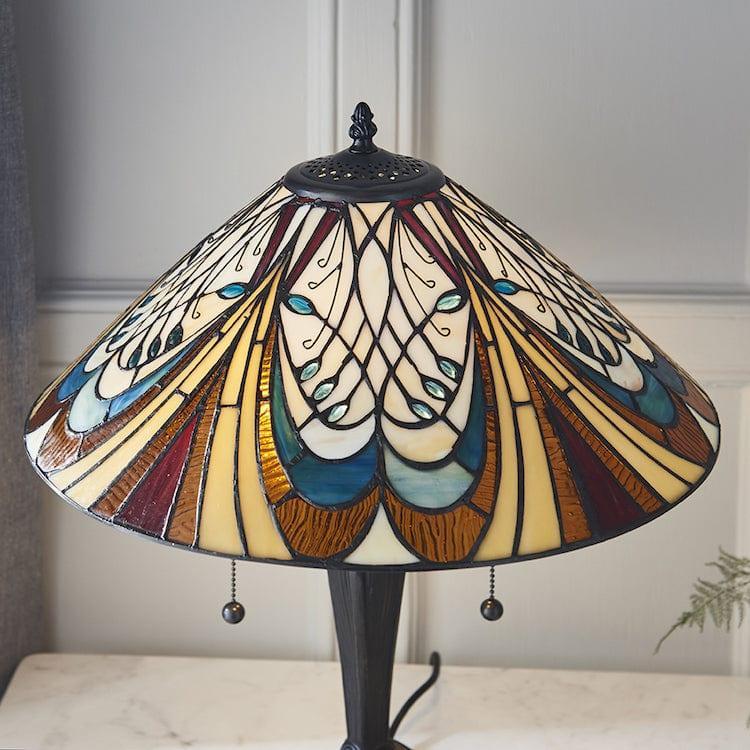 Lampada da Tavolo Tiffany Hector di Interiors 1900