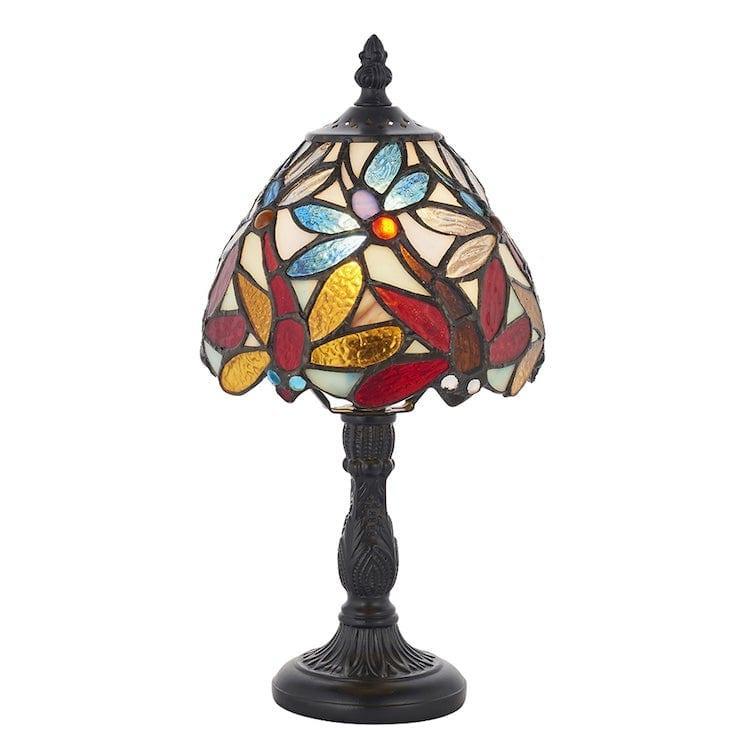 Lampada da Comodino Lorette Tiffany di Interiors 1900