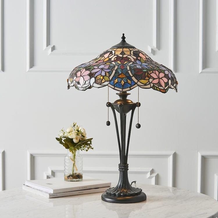Lampada da Tavolo Tiffany Sullivan di Interiors 1900