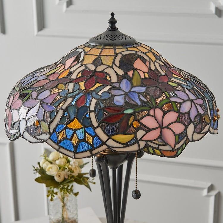 Lampada da Tavolo Tiffany Sullivan di Interiors 1900