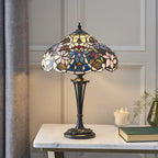 Interiors 1900 Sullivan Piccola Lampada da Tavolo Tiffany