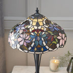 Interiors 1900 Sullivan Piccola Lampada da Tavolo Tiffany