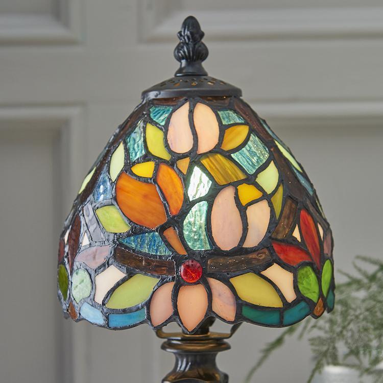 Lampada da Tavolo Mini Tiffany Sylvette di Interiors 1900