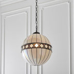 Interiors 1900 Fargo Lampadario Tiffany Globe Medio