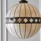 Interiors 1900 Fargo Lampadario Tiffany Globe Medio