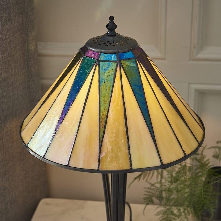Lampada da Tavolo Tiffany Dark Star Interiors 1900