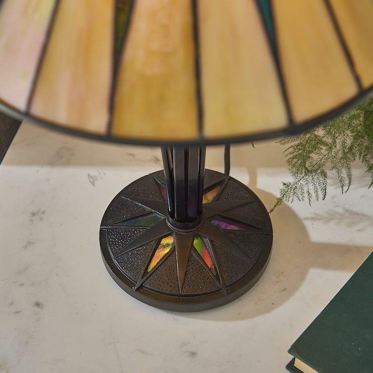 Lampada da Tavolo Tiffany Dark Star Interiors 1900